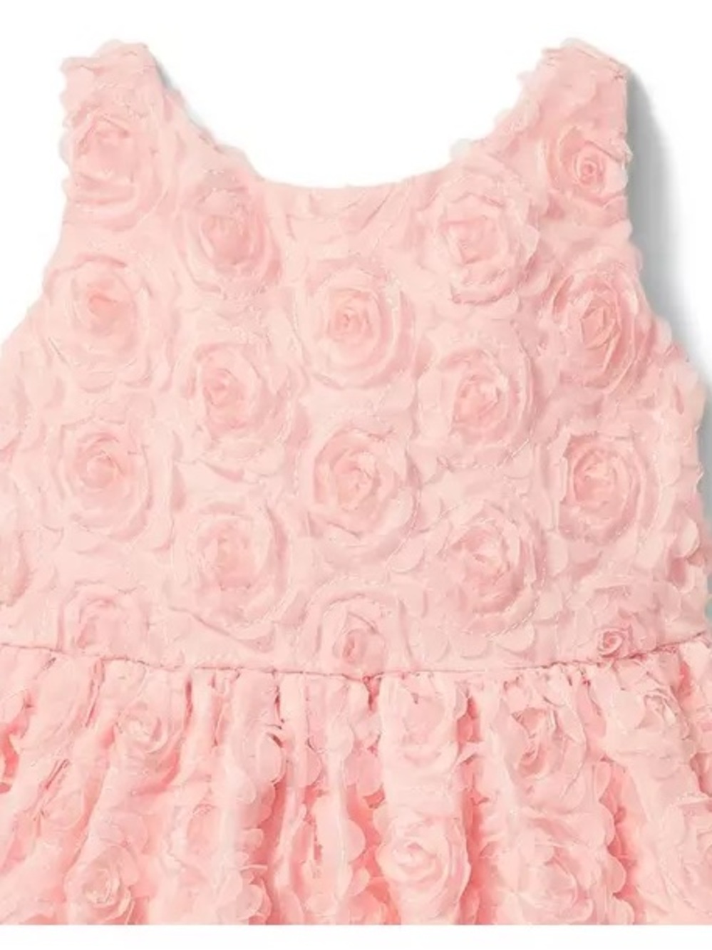 Juno Valentine by Janie and Jack Rose Dress & Matching Bloomers | 6-12 Months - Picture 5 of 15